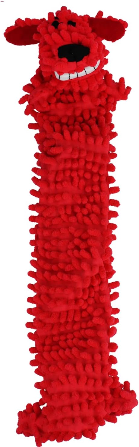 Multipet Original Loofa Dog Plush Toy - Squeaky Toy for All Dogs - Extra Soft Plush - Stuffed Animal Dog Toys for Playing