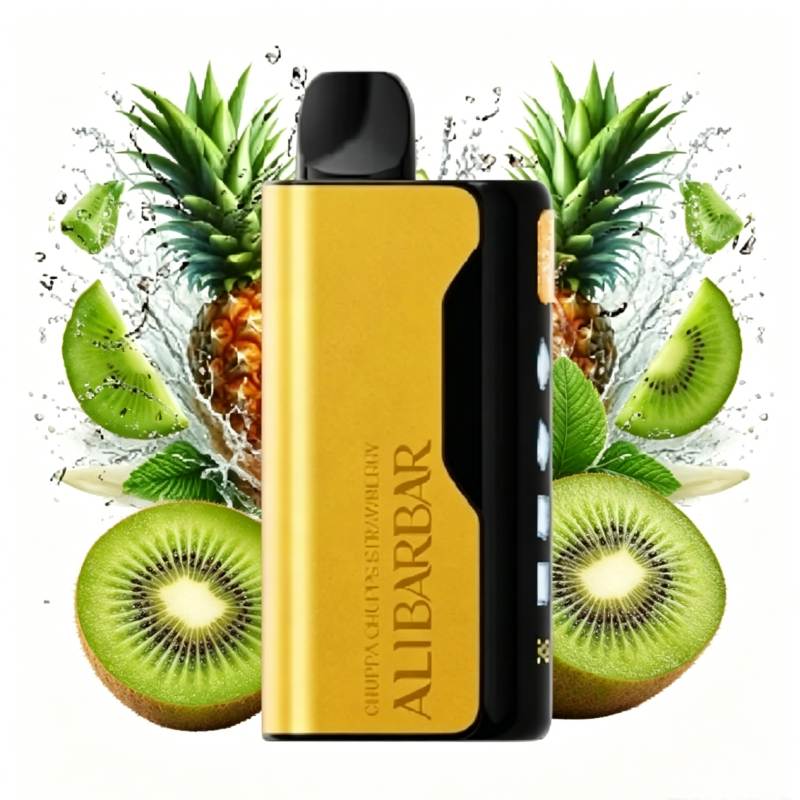 Kiwi Pineapple | Crystal Clear Chill by Alibarbar 12000 Puffs ( Sydney Stock 🚚 )