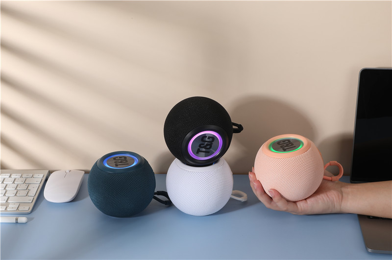 TG337 Fabric Bluetooth Speaker with Deep Bass and Portable Mini Design