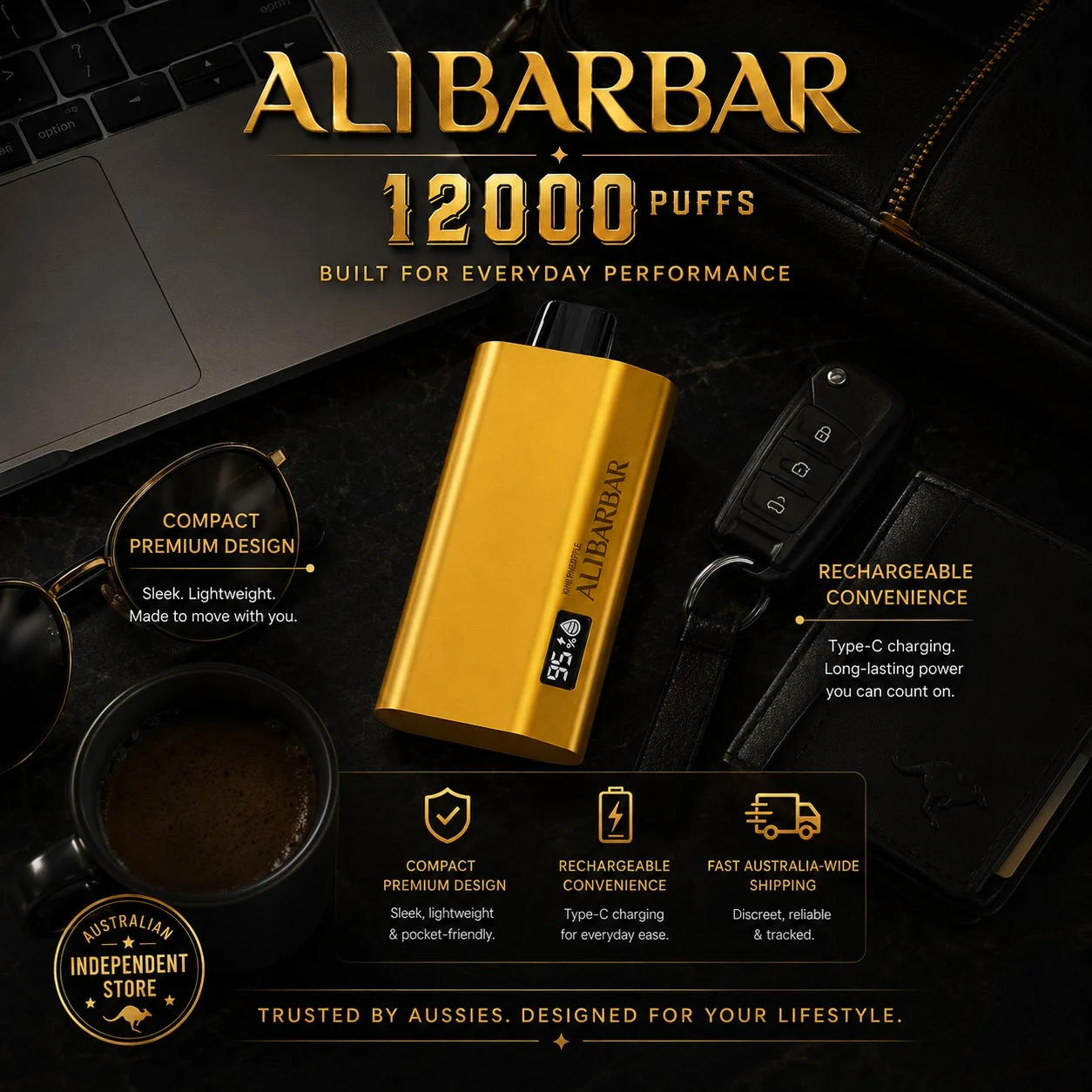 ALIBARBAR TEQ 12000 PUFFS【All Available Flavors Collection】 ( Sydney Stock 🚚 )