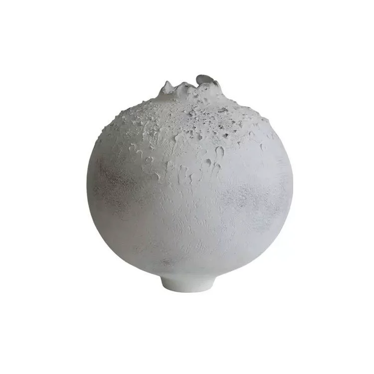 Stoneware Sphere Vase 10''Φ | FDA-Glazed & EN 12521 Certified