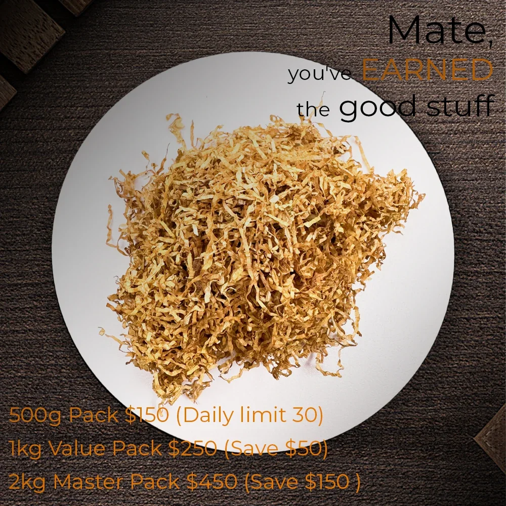 Loose Tobacco (New User Trial Cost Price)