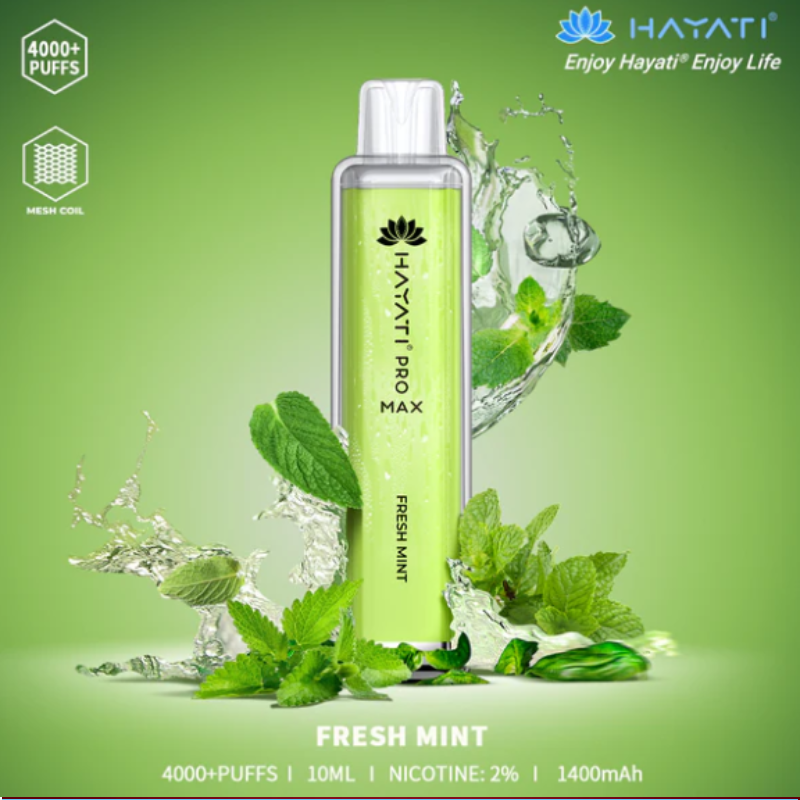 💚Hayati Pro Max 4000 Züge Einweg-Vape 🍓🍋🍉