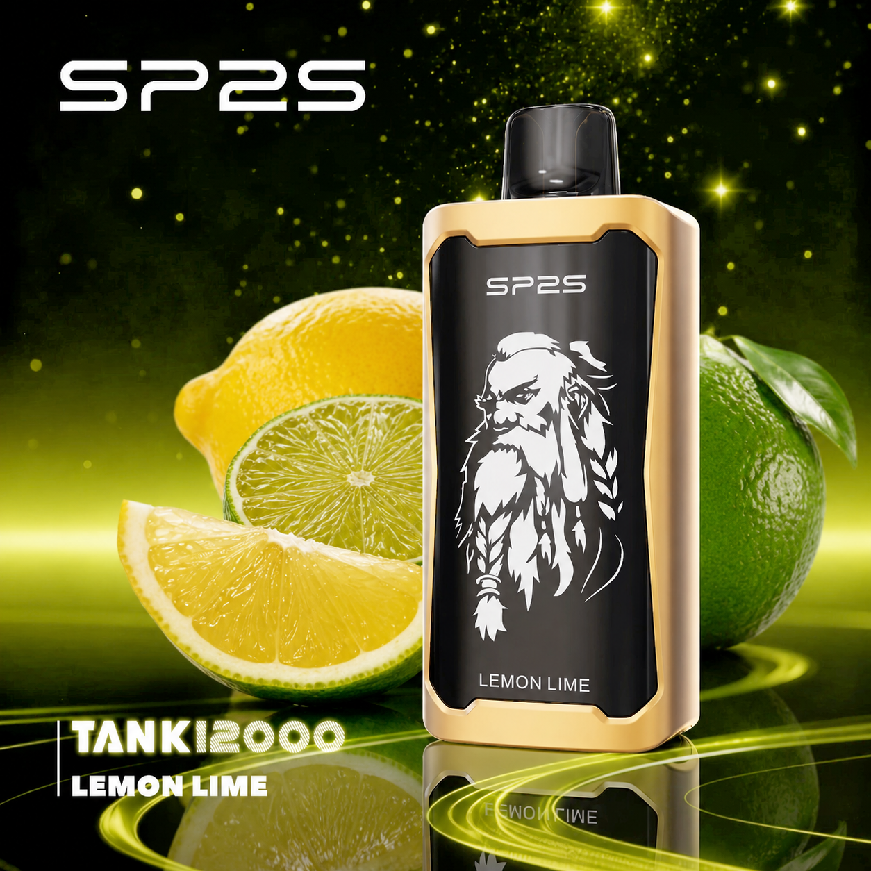SP2S TANK – 🍋🍈Lemon Lime 12,000 PUFFS( Sydney Stock 🚚 )