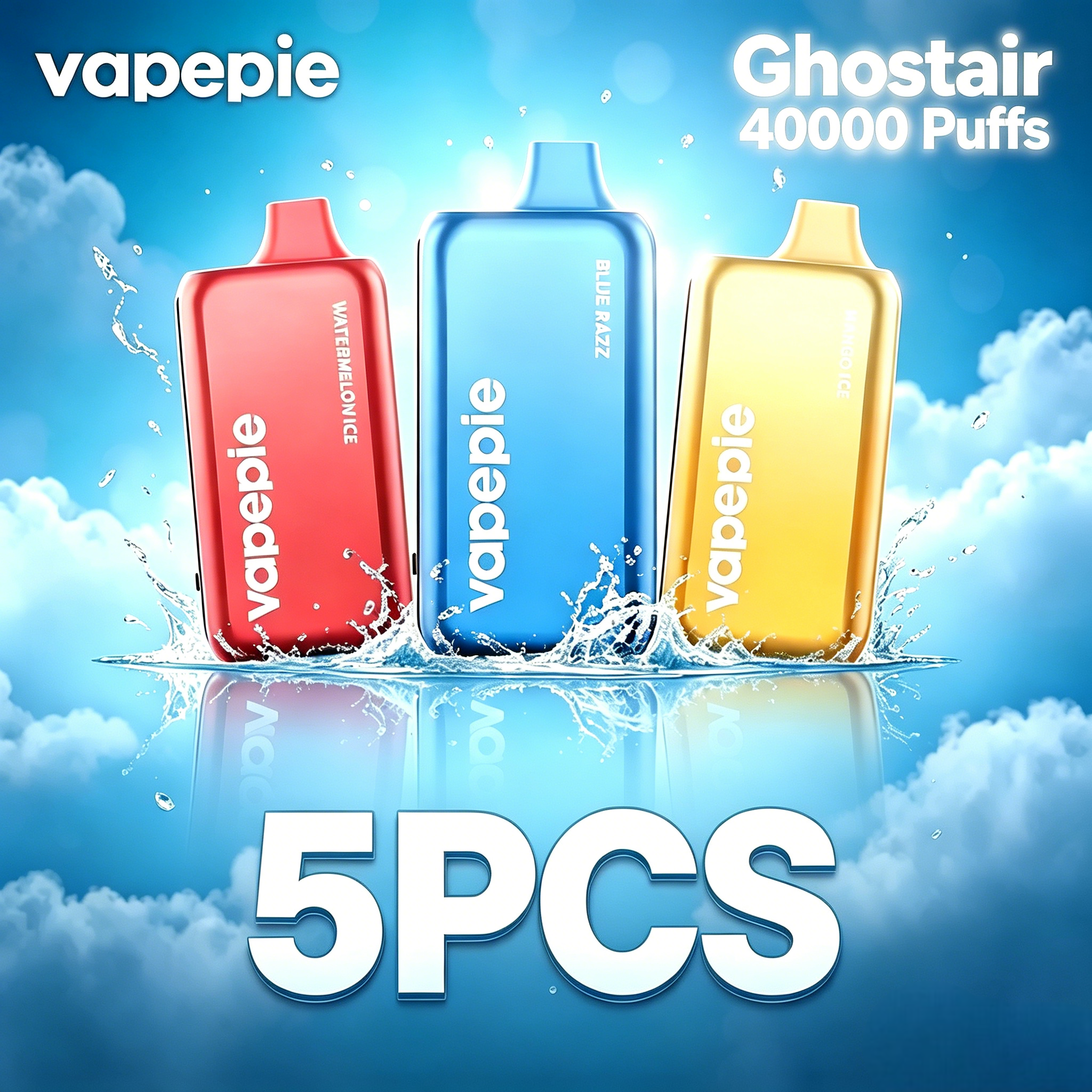 🚚🇦🇺 Fast Sydney Shipping | Vapepie Ghostair 40K Puffs Bundle Kit