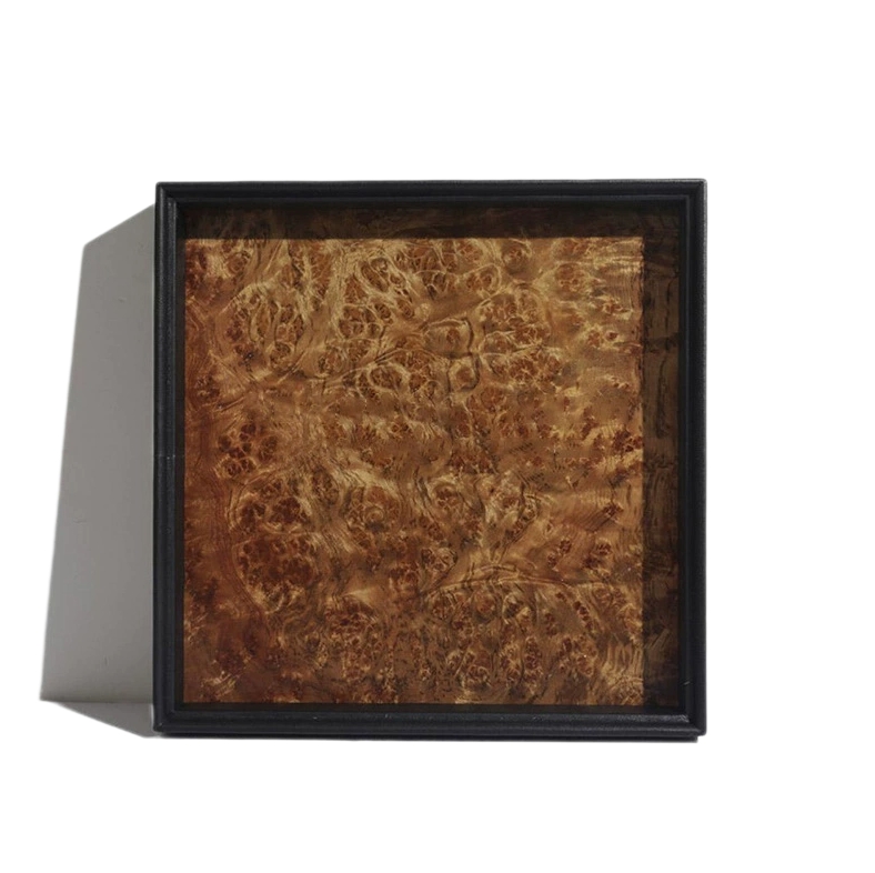 FSC Oak & LWG Leather Tray | EN 13442 & 10LB Capacity