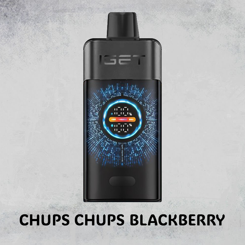 IGET One 12000 Puffs—CHUPPA CHUPPS BLACKBERRY( Sydney Stock 🚚 )