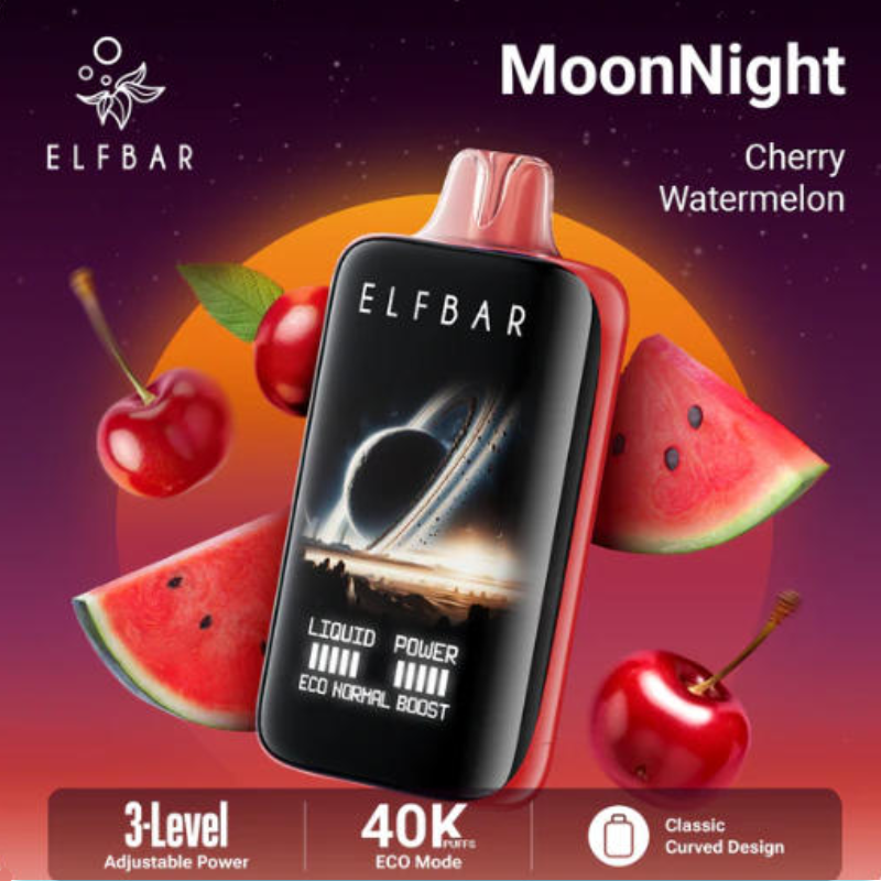 🌙 ELFBAR Moon Night 40K – 40.000 Züge Einweg E-Zigarette für intensiven Nachtgenuss