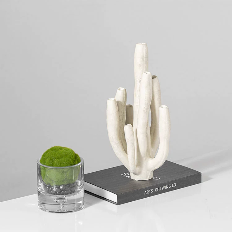 Biomimetic Resin Sculpture 10''H | EN71-3 Certified & RAL 6024 Green