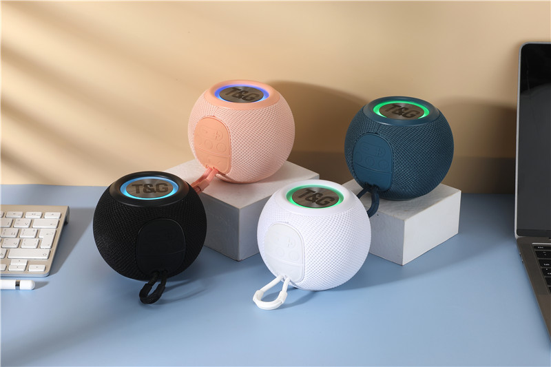 TG337 Fabric Bluetooth Speaker with Deep Bass and Portable Mini Design