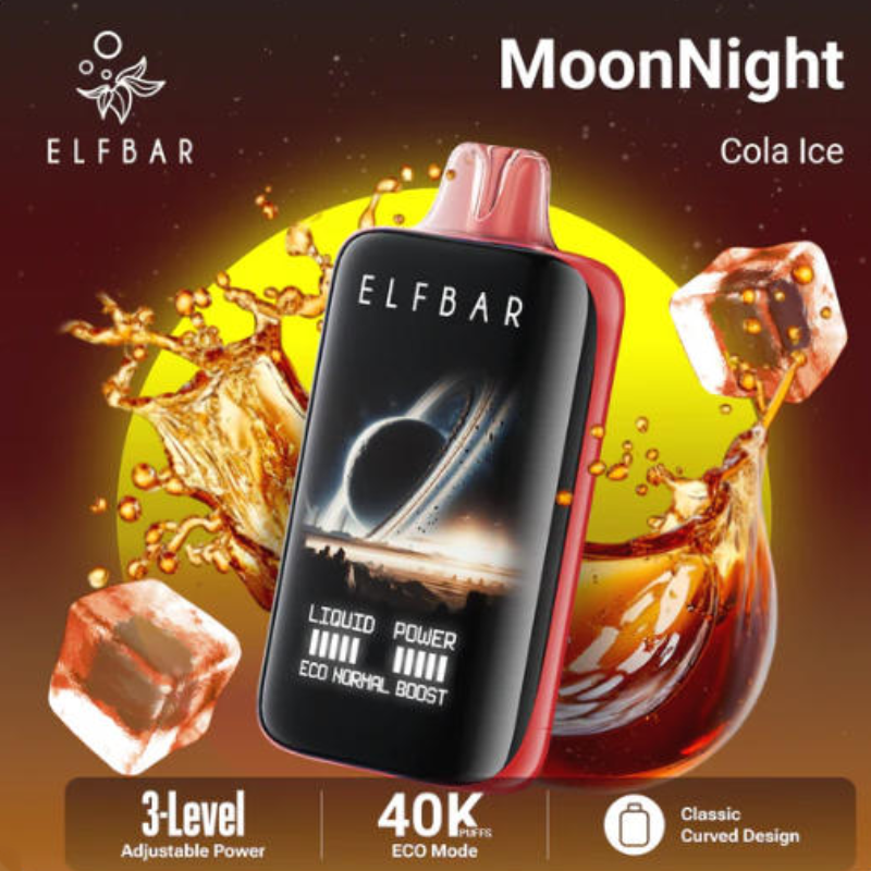 🌙 ELFBAR Moon Night 40K – 40.000 Züge Einweg E-Zigarette für intensiven Nachtgenuss