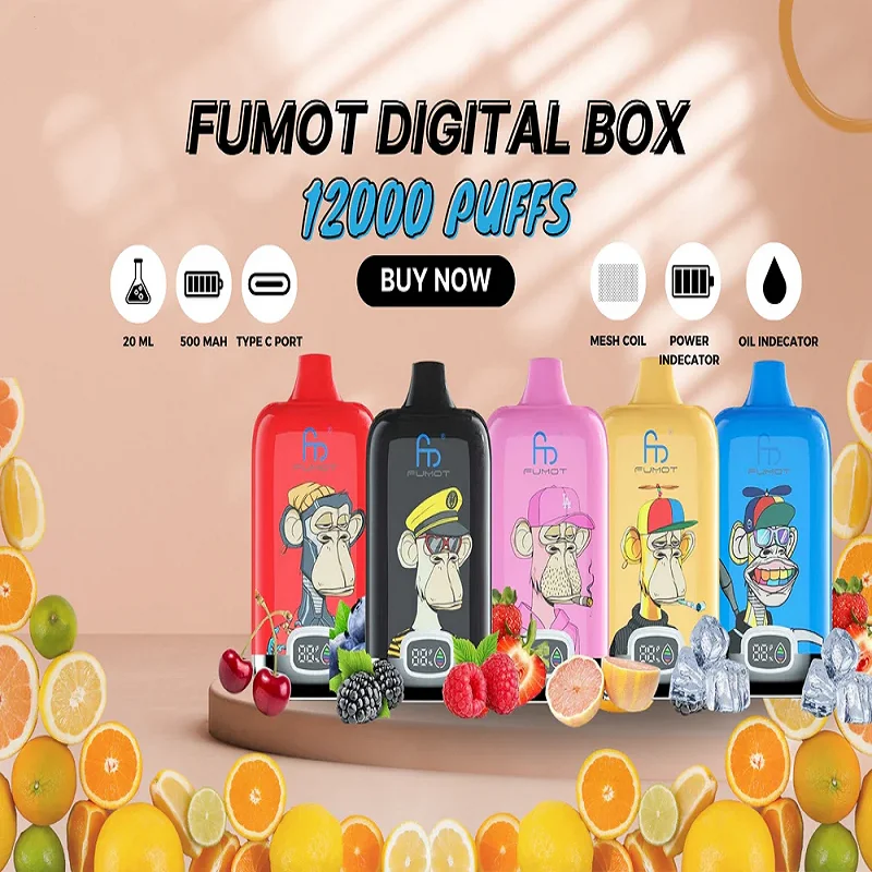 Fumot Tornado Digital Box 12000 Züge