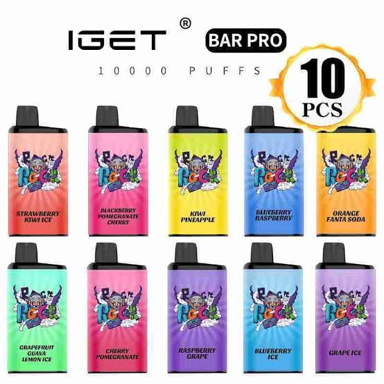 💰 SAVE $5 - IGET BAR PRO 10,000 (10pcs) - The Best Selling Bundle!