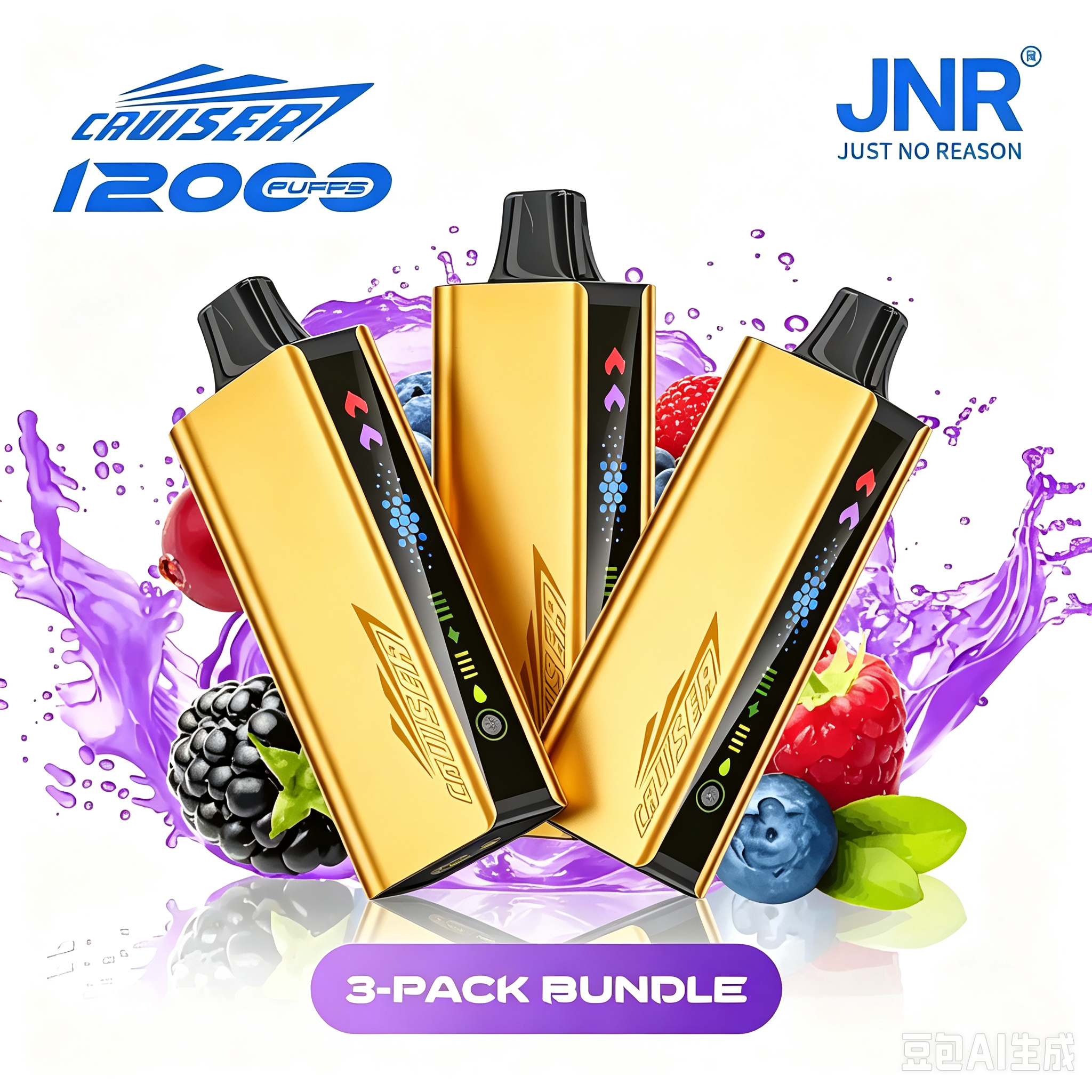 JNR Cruiser 12K 3‑Pack & 5‑Pack Complete Bundles 🚀 Ship from AU Warehouse ✨