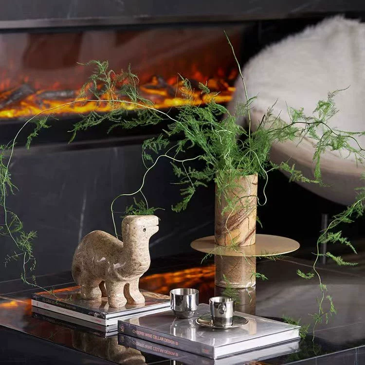 Bone China Floor Vase 28''H | FDA-Certified Glaze & Seamless Casting