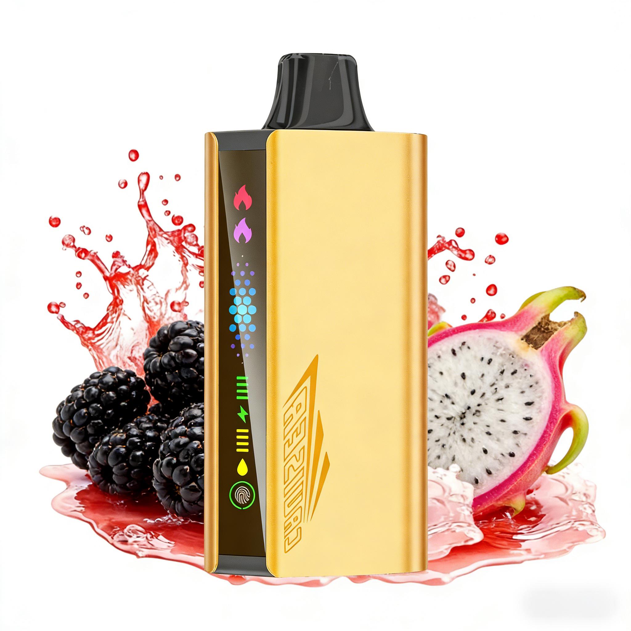 Blackberry Dragon Fruit: Icy Flame 🔥 | The FTP Dual Essence | Alibarbar 12000 Puffs