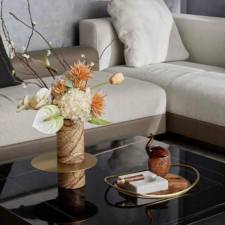 Bone China Floor Vase 28''H | FDA-Certified Glaze & Seamless Casting