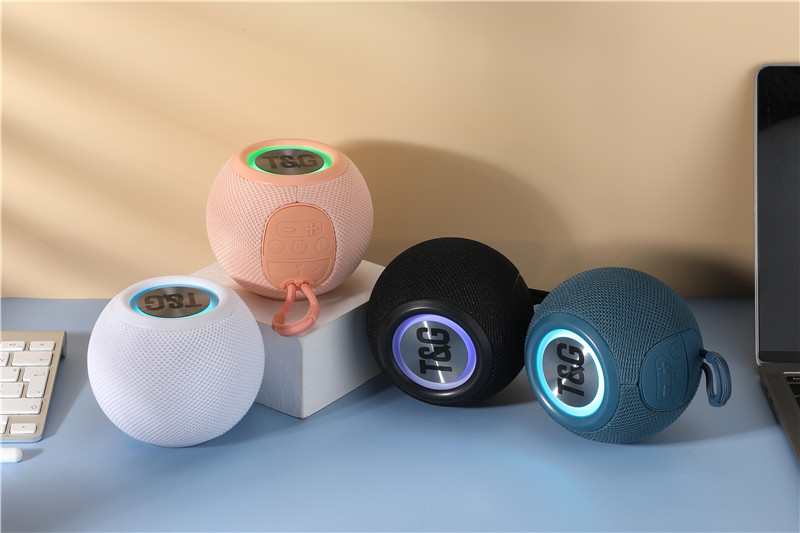 TG337 Fabric Bluetooth Speaker with Deep Bass and Portable Mini Design