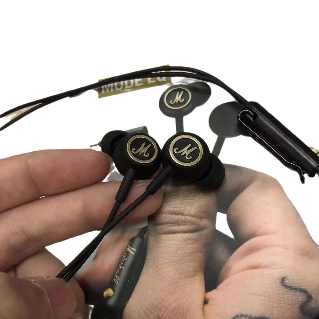 Marshall Mode EQ Wired In-Ear Earphones | Hi-Fi Sound, Rock Bass, UK Design