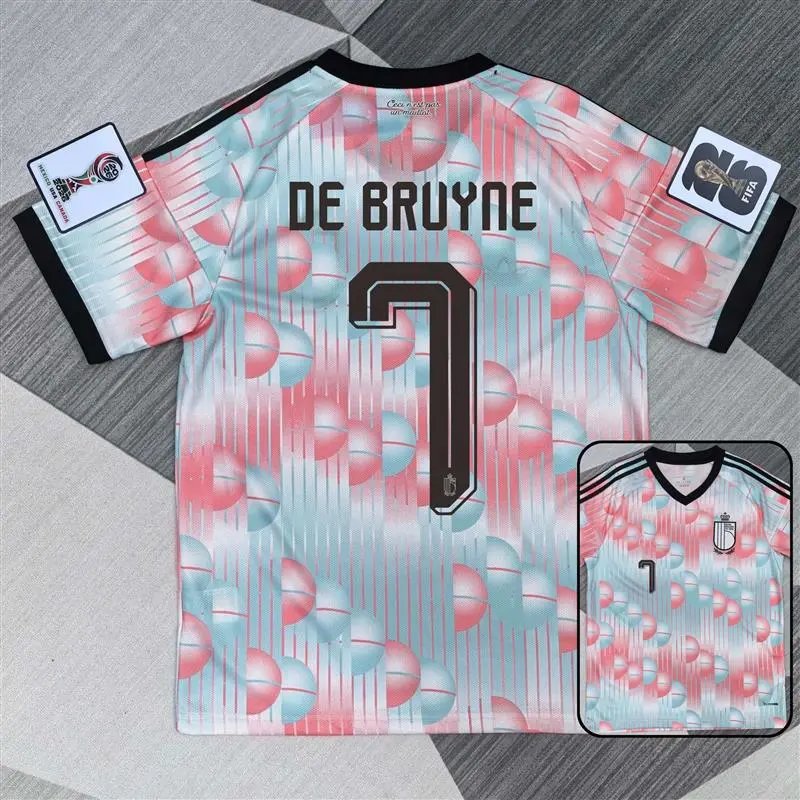 Belgium 26 Away Authentic De Bruyne Jersey