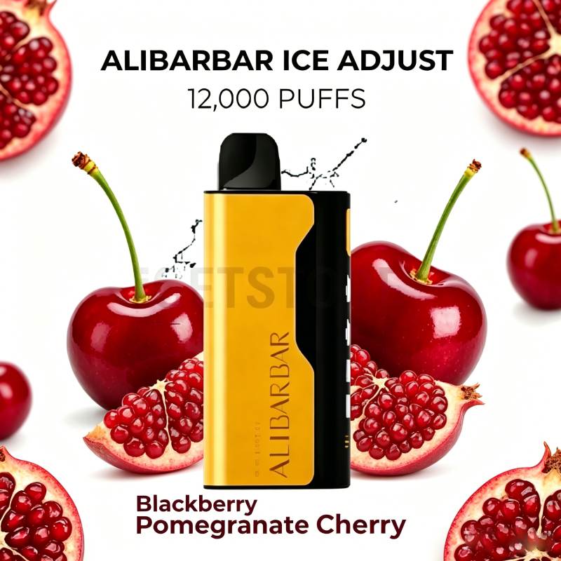 Blackberry Pomegranate Cherry | The FTP Dual Essence | Alibarbar 12000 Puffs ( Sydney Stock 🚚 )