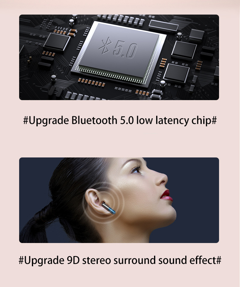 Bluetooth Wireless Earphone Earbuds Stereo Headphone J28