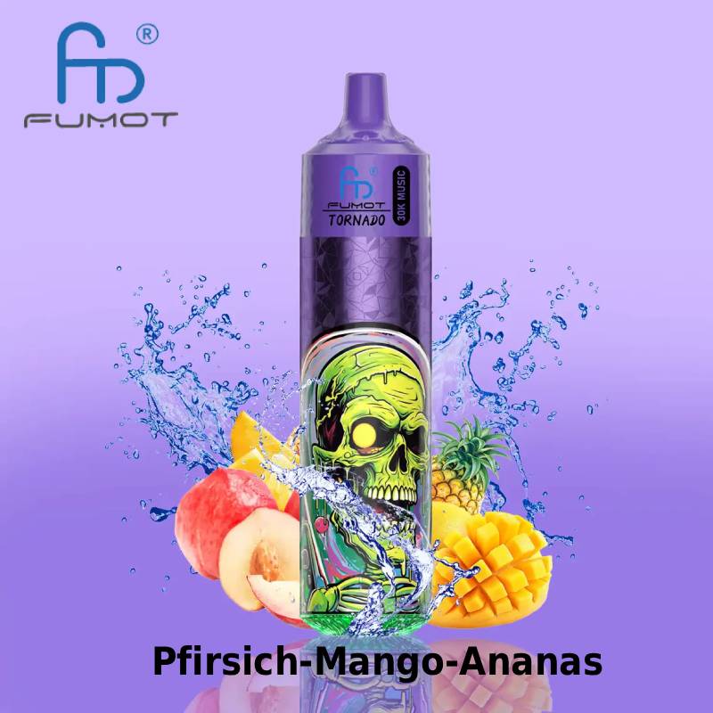 🔥 Fumot Tornado 30K – Ultimative Leistung!🍇🍉🍋