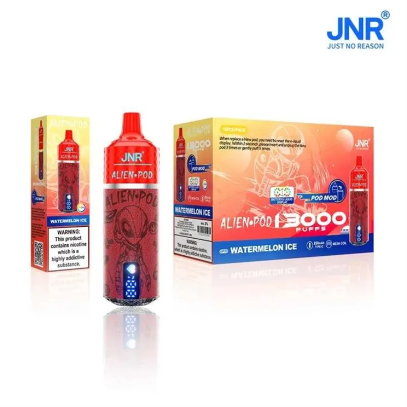 JNR Alien Pod 13000 Züge Einweg-Vape🍓🍇❄️