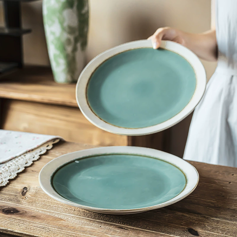 Textured Ceramic Dinnerware Set – Microwave & Dishwasher Safe