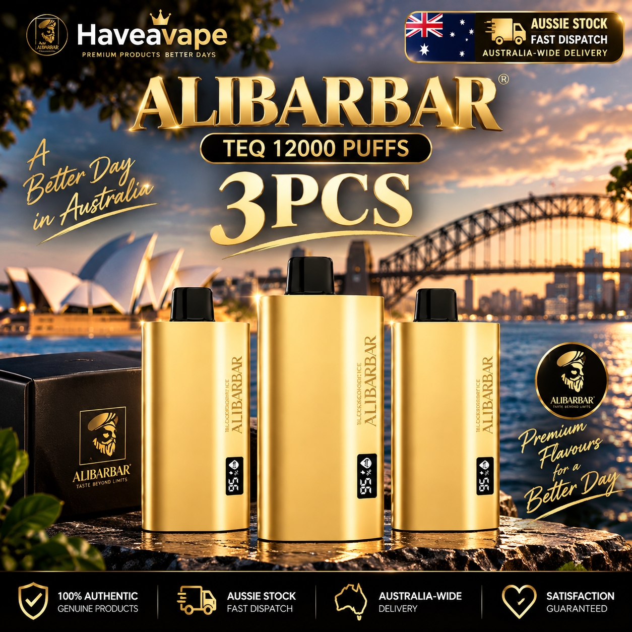 🔥 ALIBARBAR TEQ 12,000 Puffs | 3/5/10 Pack Bundle | Sydney Stock 🚚