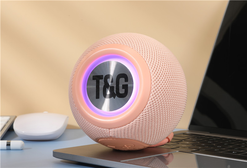 TG337 Fabric Bluetooth Speaker with Deep Bass and Portable Mini Design