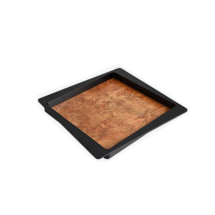 FSC-Certified Oak Serving Tray 12''x8'' | 10LB Capacity & Food-Grade Finish