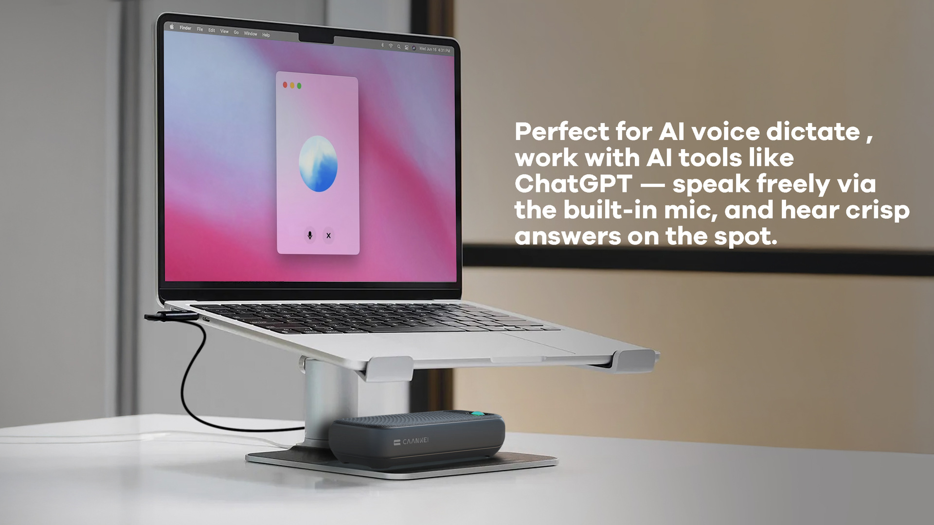 USB Computer Speaker: Immersive Sound, AI Voice Integration, and Low-Latency Calls