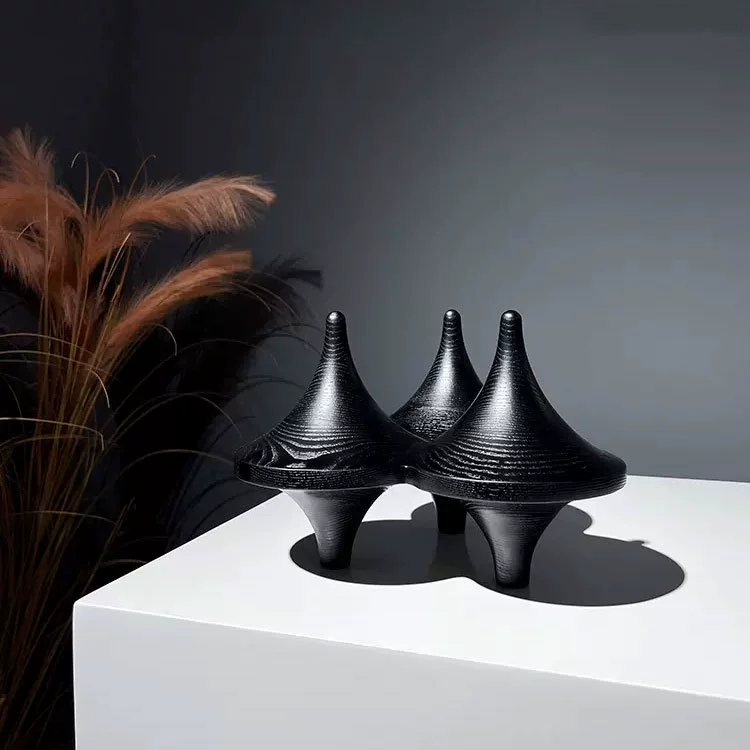 Precision-Balanced Gyro Sculpture Set | 304 Steel & ISO 21940 Dynamic Test