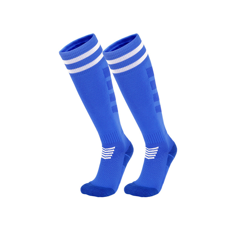 Cross-Border World Cup Professional Football Socks Long Men'S Towel Bottom Sweat-Absorbent Non-Slip Over-The-Knee Socks Sports Football Socks