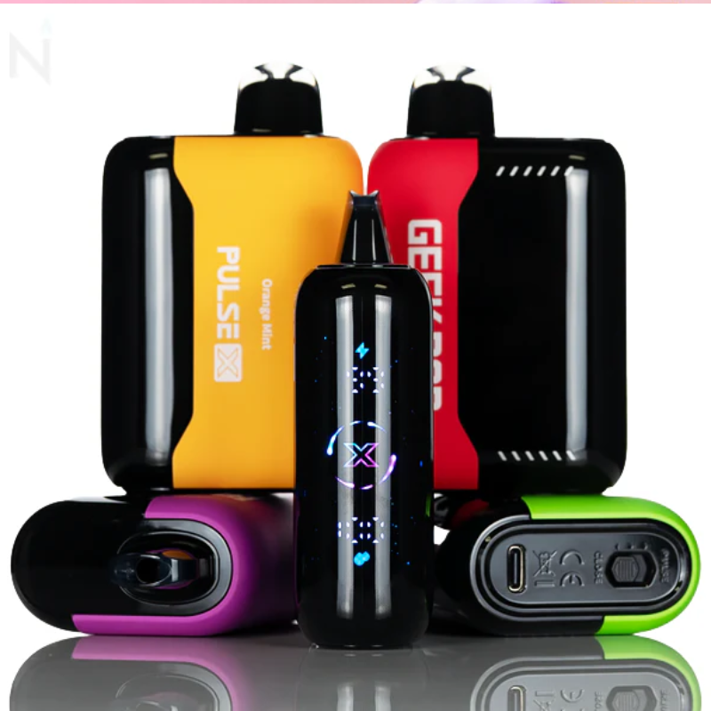 🔥 NEU! GEEK BAR Pulse X – 25.000 Züge | 3D-Display & Intensiver Geschmack 🍉🍓🍇
