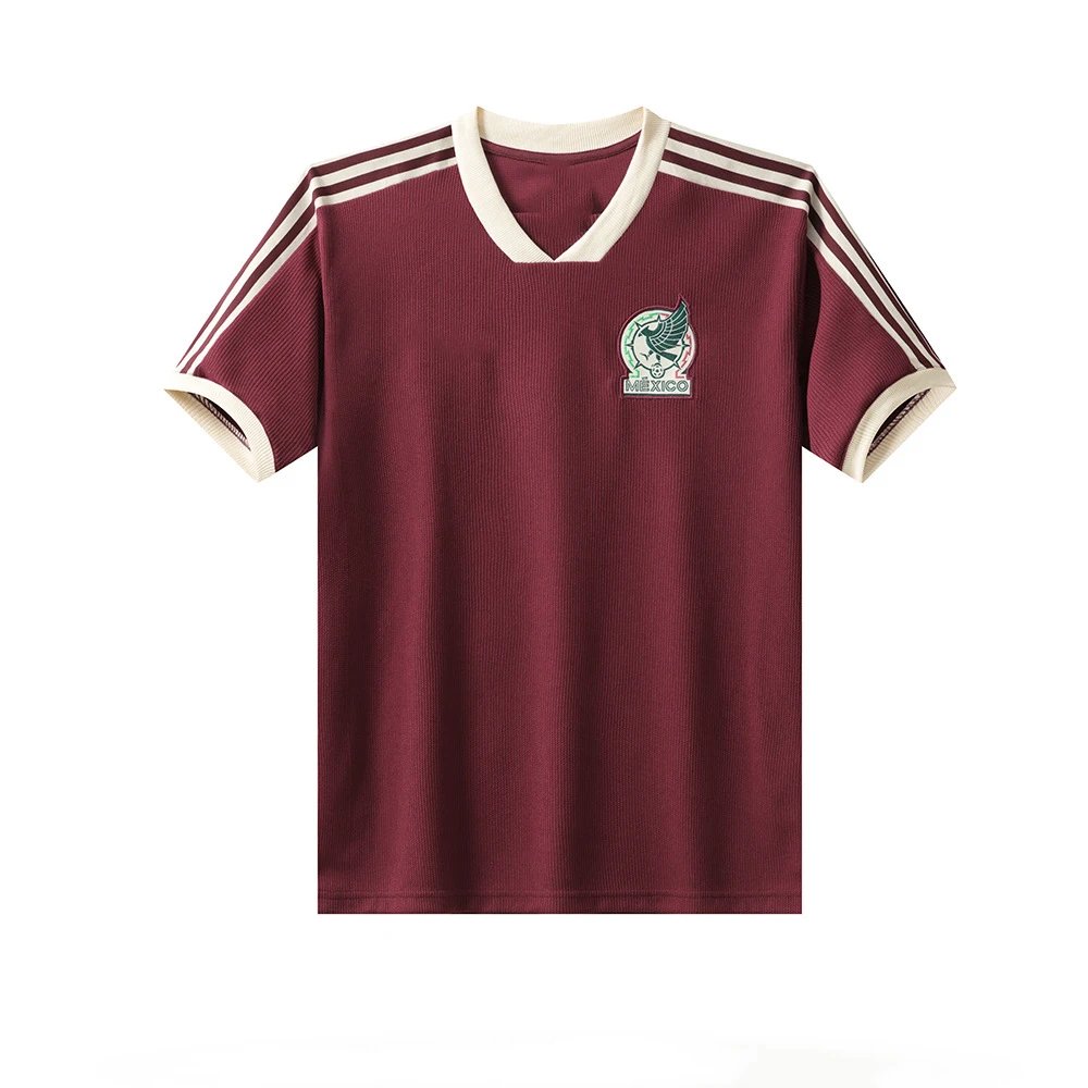 Men's Burgundy Mexico National Team Icon Jerse