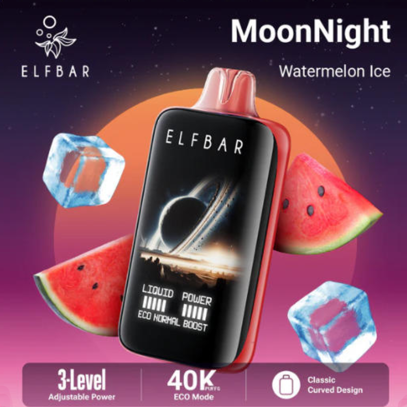 🌙 ELFBAR Moon Night 40K – 40.000 Züge Einweg E-Zigarette für intensiven Nachtgenuss