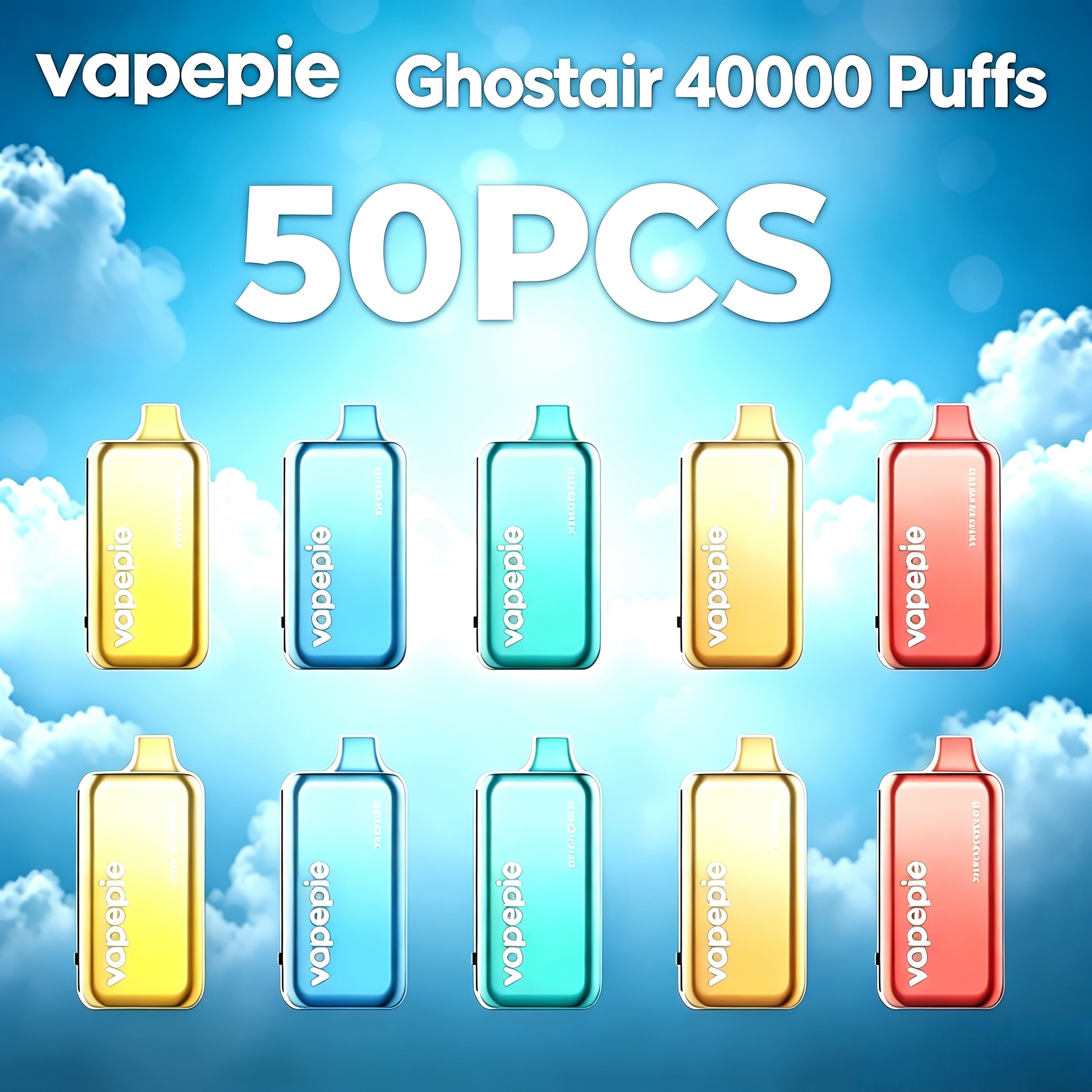 🚚🇦🇺 Fast Sydney Shipping | Vapepie Ghostair 40K Puffs Bundle Kit