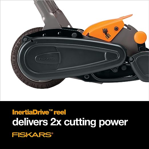 Fiskars StaySharp Max Reel Push Lawn Mower - 18