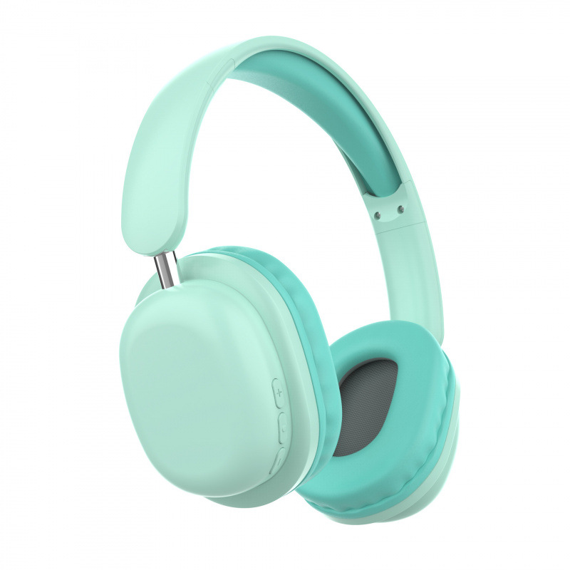 ZW-056 Foldable Leather Headphones – 1360mAh, Lightweight & Rotatable