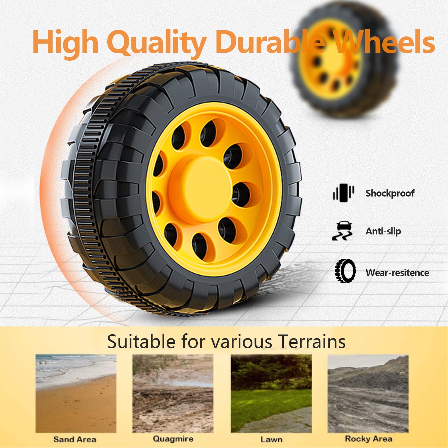 FUNYARD Ride On Excavator Toddler Ride On Toys for Boys W/Safety Helmet， Guardrail， Music and Light， Pretend Play Ride On Construction Vehicles for Kids