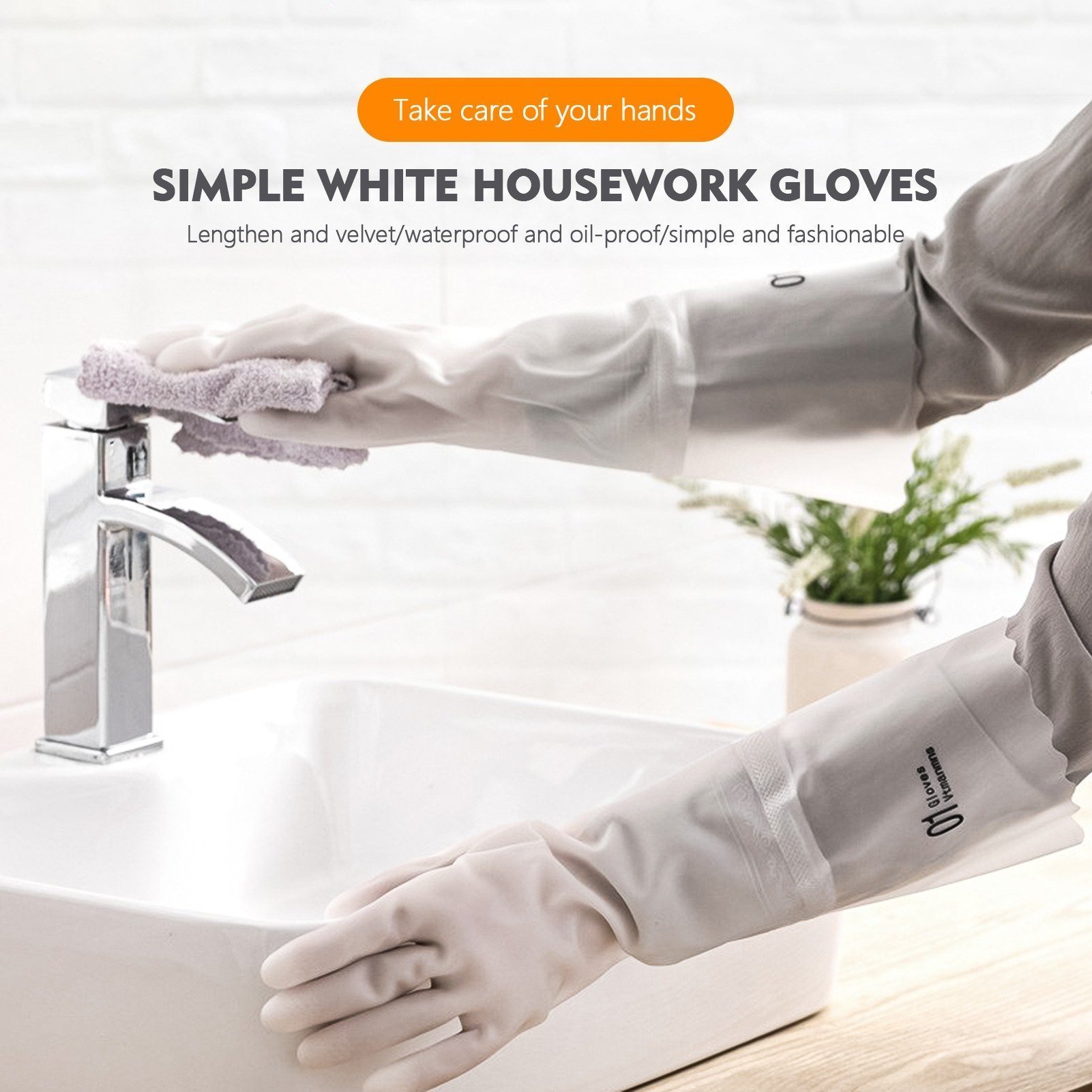 [2022 Best Kitchen Helper]Durable Kitchen Gloves -👩👩(BUY 3 GET 1 FREE!)