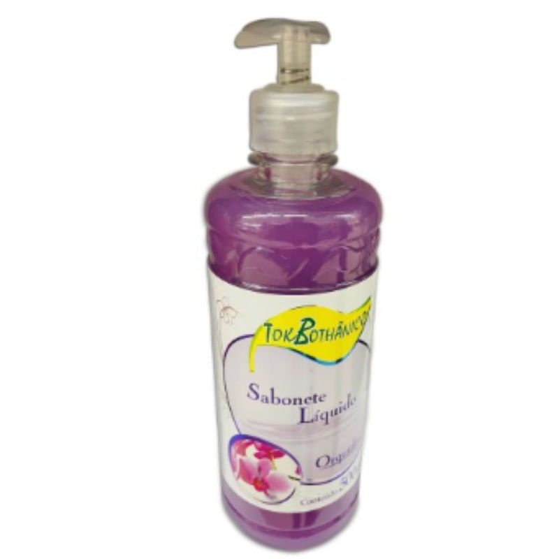 Sabonete Liquido Orquidea Tok Bothanico 500ml