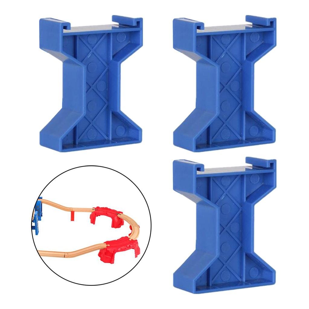 Bridge Piers Track Railway Accessories Style A Blue