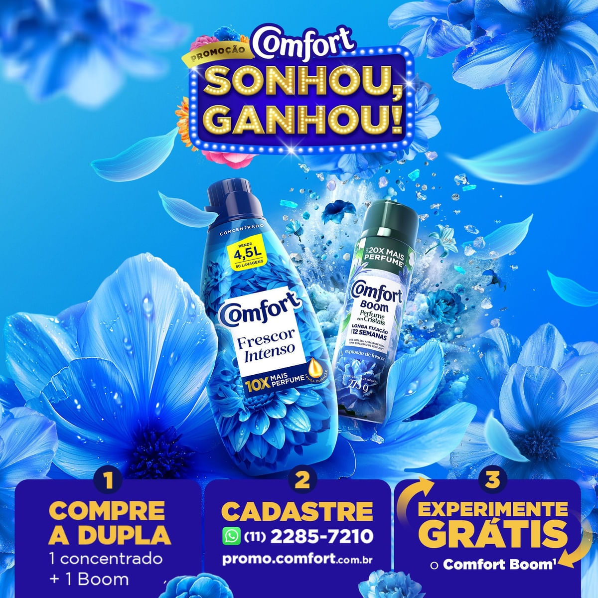 Amaciante Comfort Energia Floral 1.5L