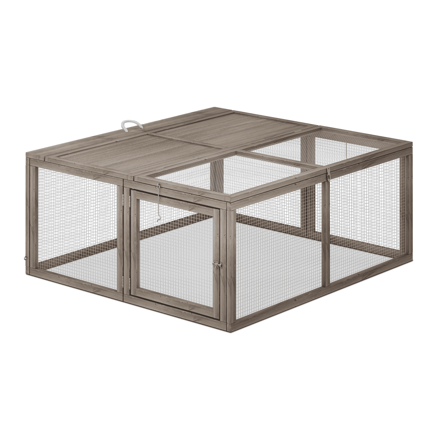 MoNiBloom Chicken Coop Rabbit Hutch， 45.5