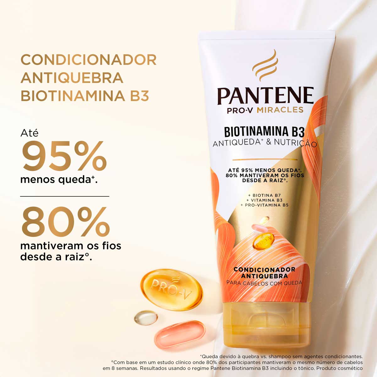 Condicionador Antiquebra Pantene Biotinamina B3 Antiqueda & Nutricao 250ml