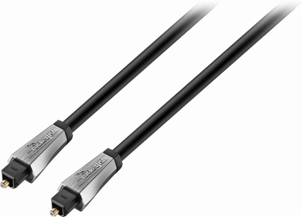 Rocketfish RF-G1221 4ft Digital Optical Audio Cable Black