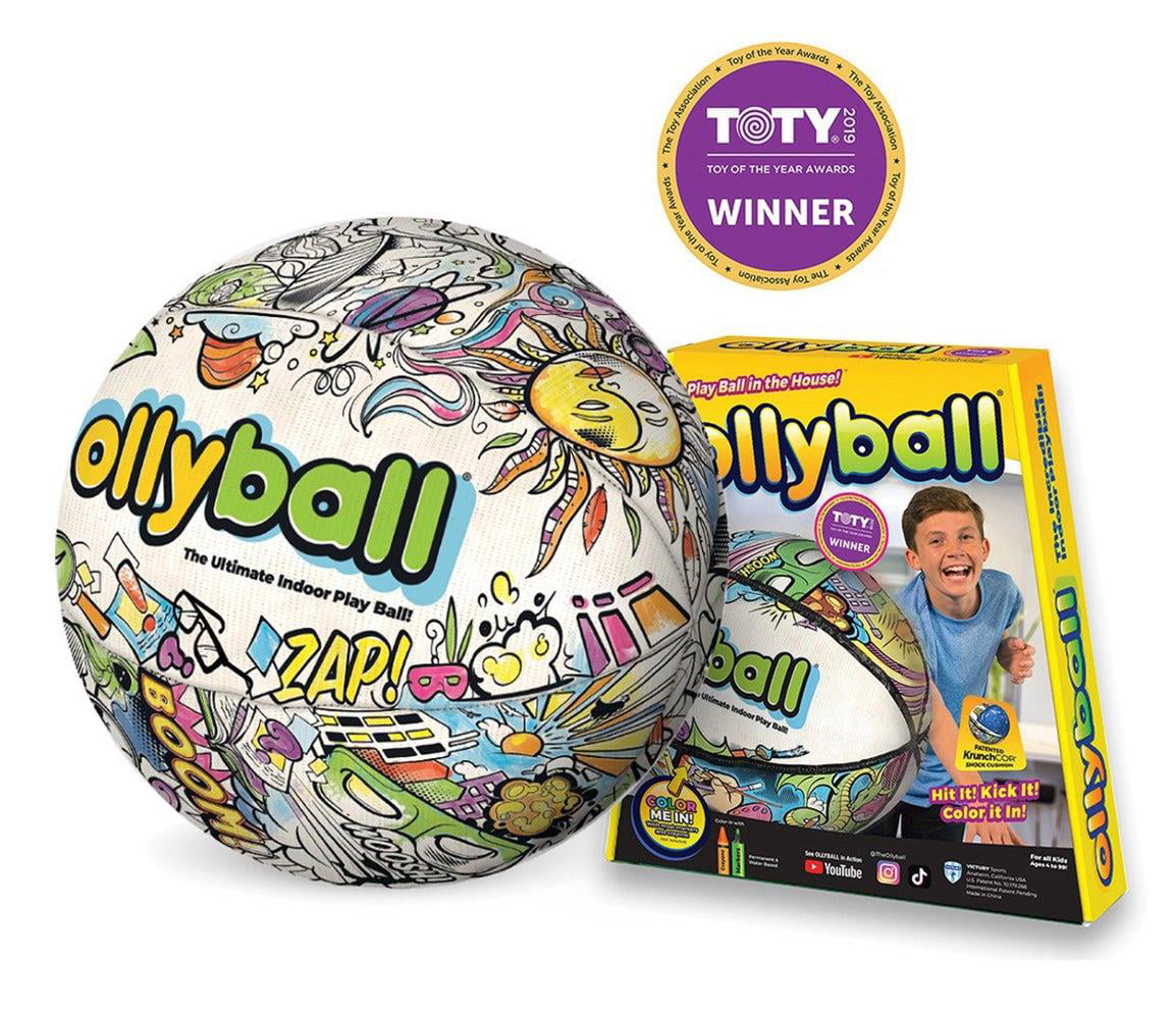 Ollyball Glow Party Glow-in-the-Dark Inflatable w/ LED Blacklight
